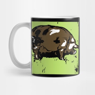 Victorian Hog in Field Mug